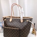 LV Neverfull – Bag – Beige