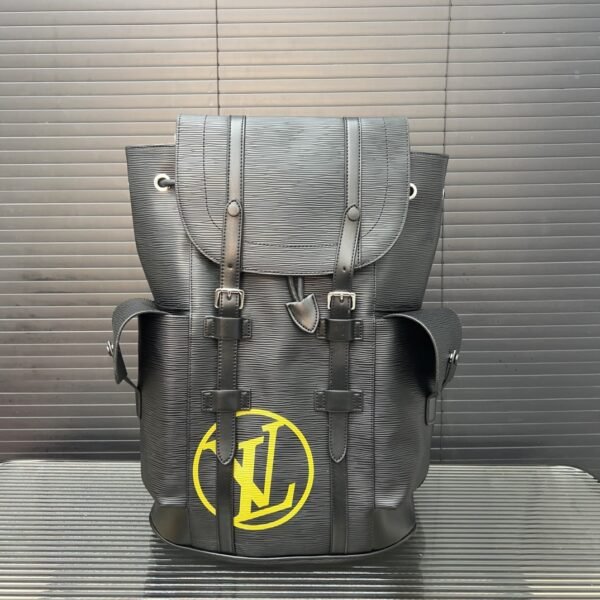 LV Christopher Backpack Black Epi - Bag