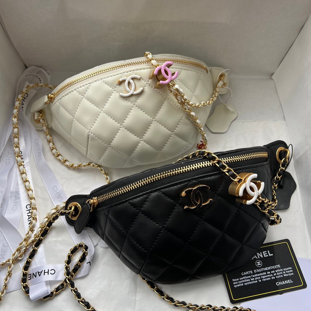 CC Waist Bag Quilted Leather - Belt Bag