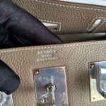HM Evelyne Elephant Grey Leather – Bag
