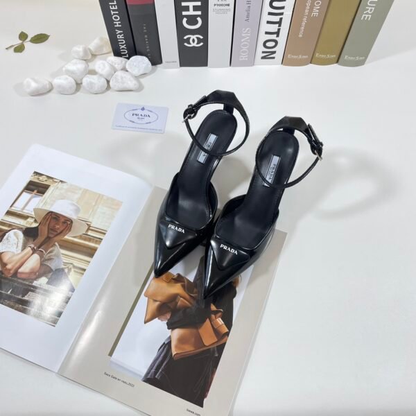 PR Pointed Toe Slingback Pumps - Heels