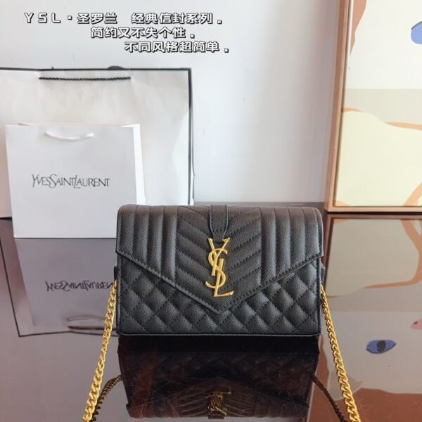YSL Envelope Chain Wallet - Bag