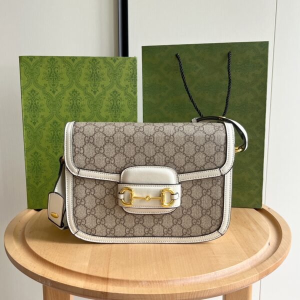GG 1955 Horsebit GG Supreme Canvas - Bag