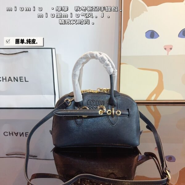 MIU Wander Black Leather - Bag