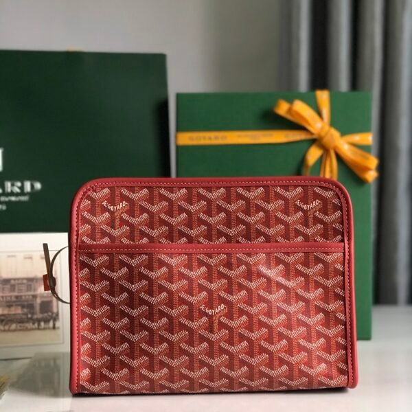 GYD Jouvence Toiletry Bag Red GYDine Canvas - Bag