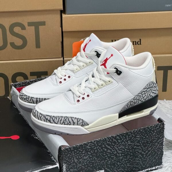 NK Air Jordan 3 Retro White Cement Reimagined - Sneakers