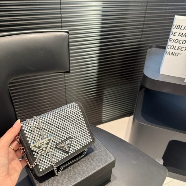 PR Cleo Crystal Black/Silver - Bag
