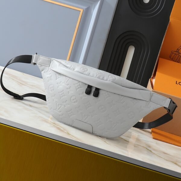 LV Discovery Bumbag Monogram Embossed Gray - Bag