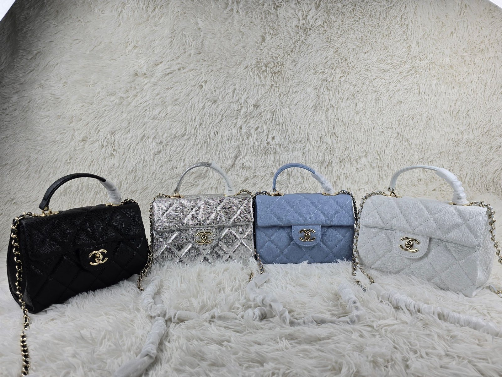 CC Coco Handle Various Quilted Leather - Bag