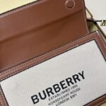 BBR Title Vintage Check and Leather – Bag – Red