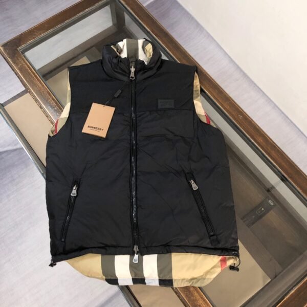 BBR Reversible Vintage Check Puffer - Vest