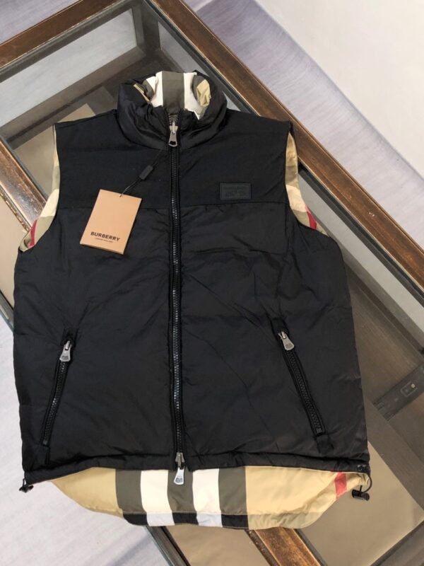 BBR Reversible Vintage Check Puffer – Weste