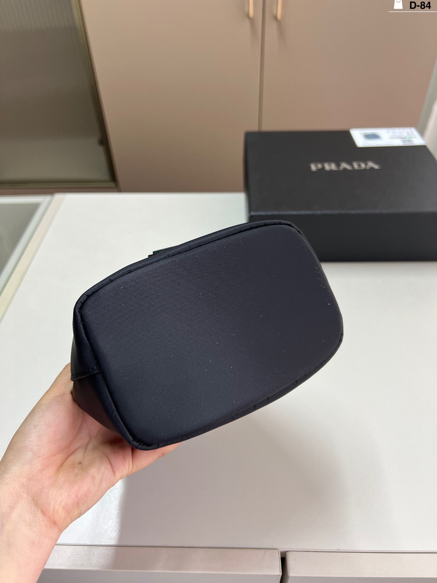 PR Nylon Mini Bag Black Nylon - Bag - Image 3
