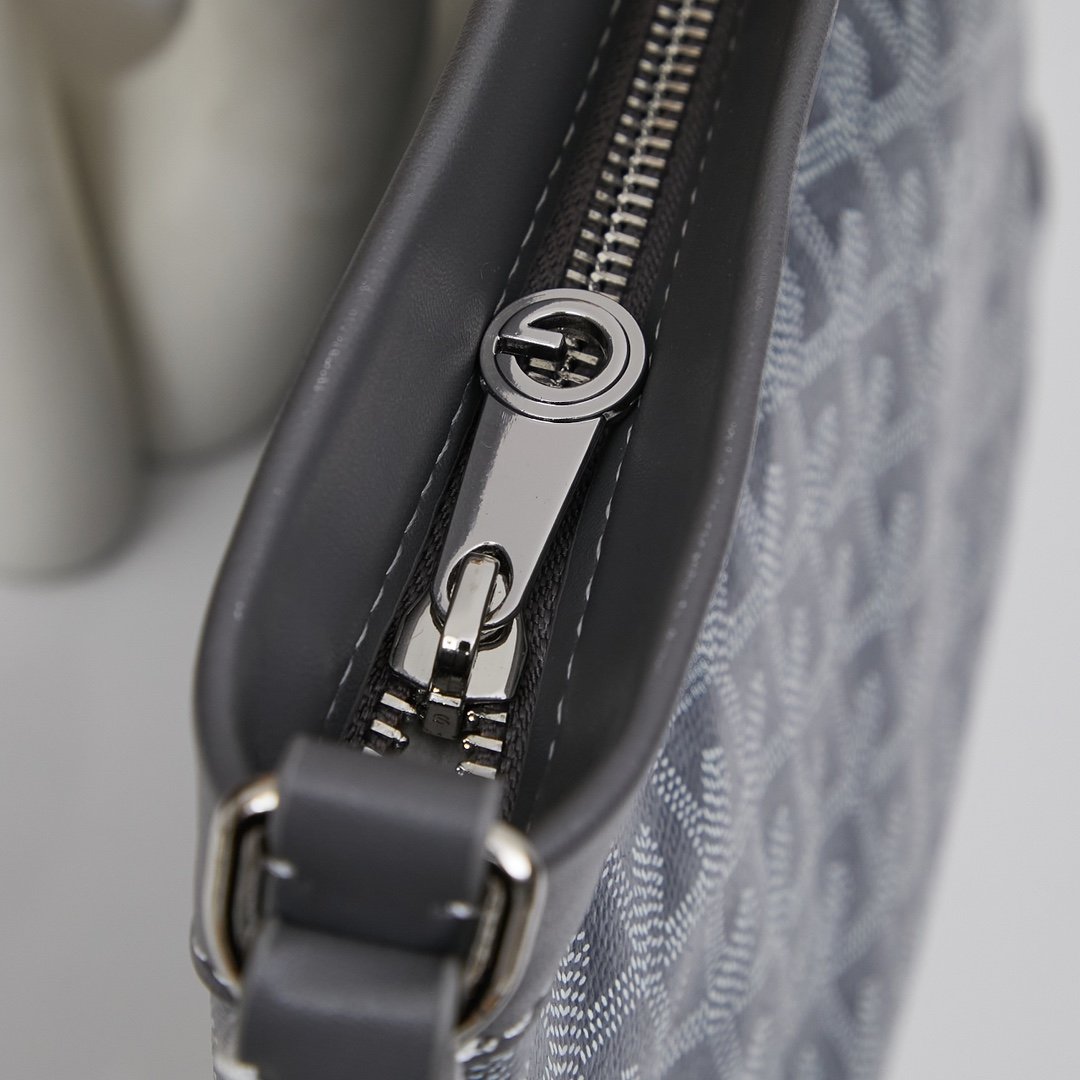 GYD Senat Pouch MM Grey GYDine Canvas - Bag - Image 6
