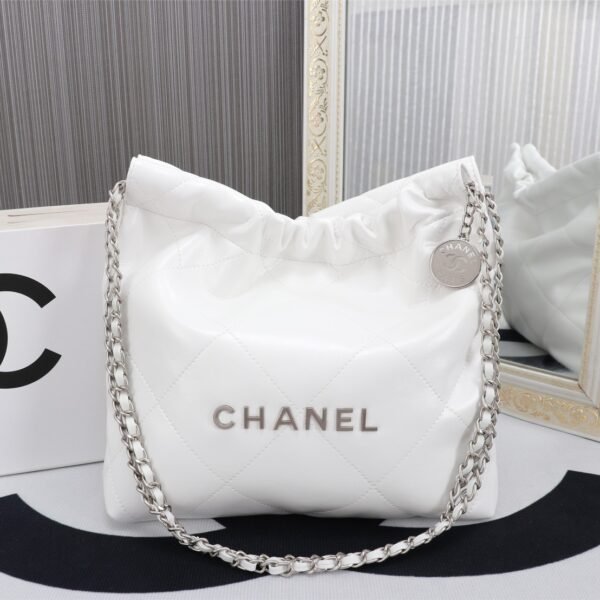 CC 22 Bag White Calf Leather - Bag