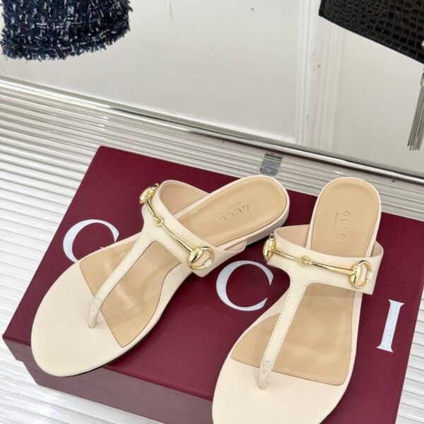 GG Horsebit Thong Sandals - Sandals