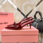 MIU Bow Slingback Pumps – Heels