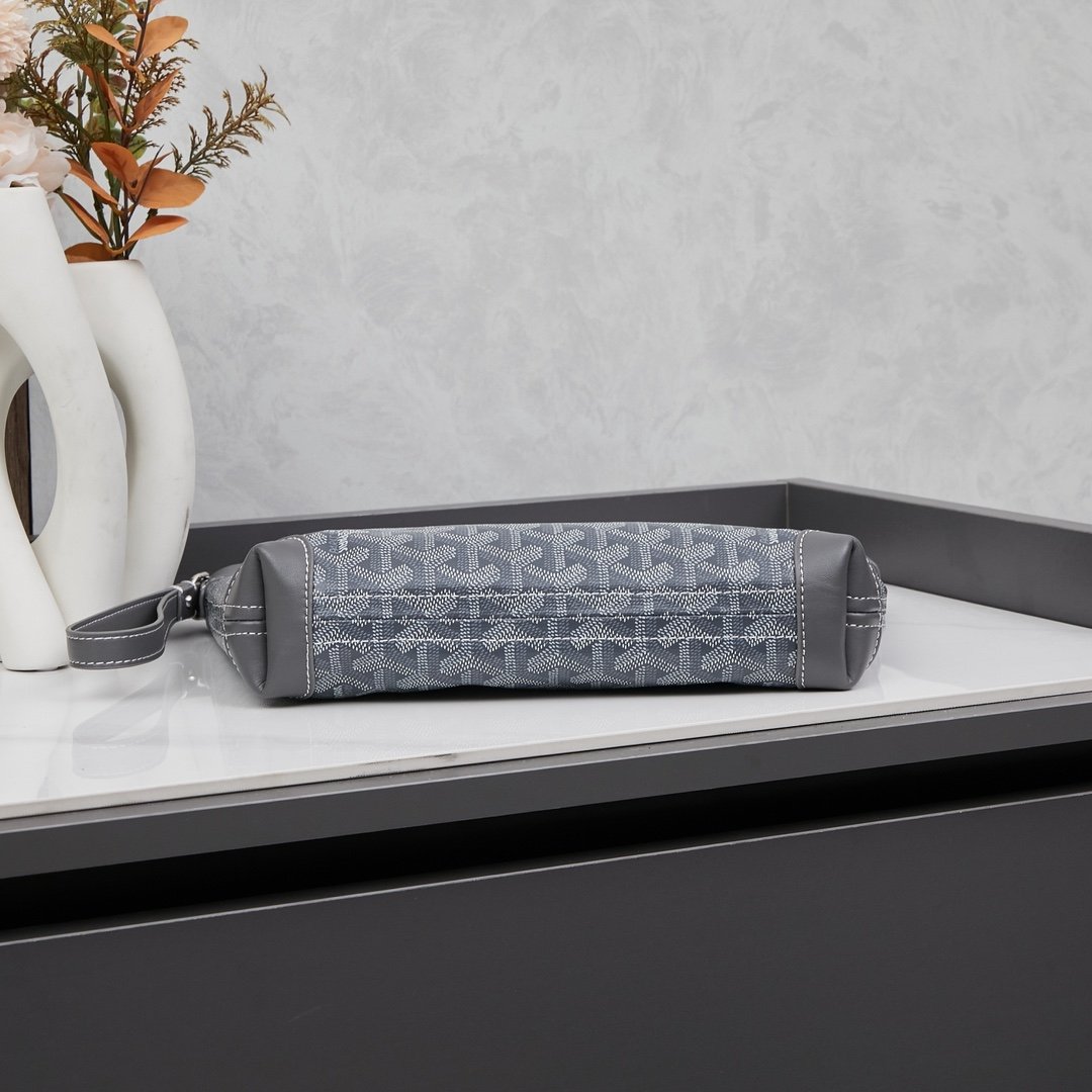GYD Senat Pouch MM Grey GYDine Canvas - Bag - Image 4