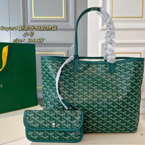 GYD Saint Louis PM Green GYDine Canvas - Bag