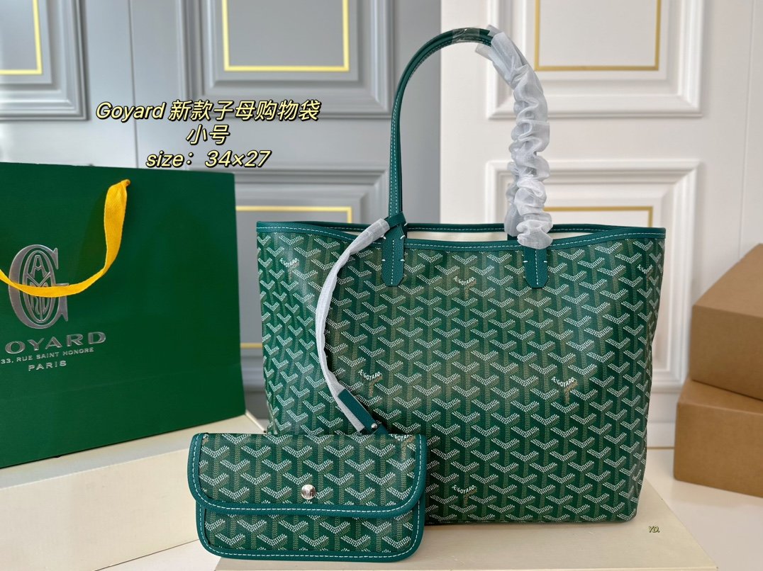 GYD Saint Louis PM Green GYDine Canvas - Bag