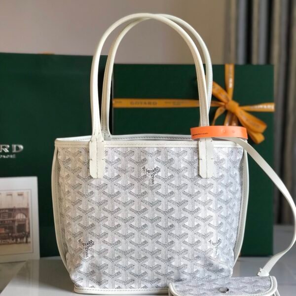 GYD Saint Louis PM White GYDine Canvas - Bag