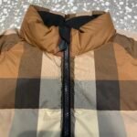 BBR Check Puffer Jacket – Jacket – Tan
