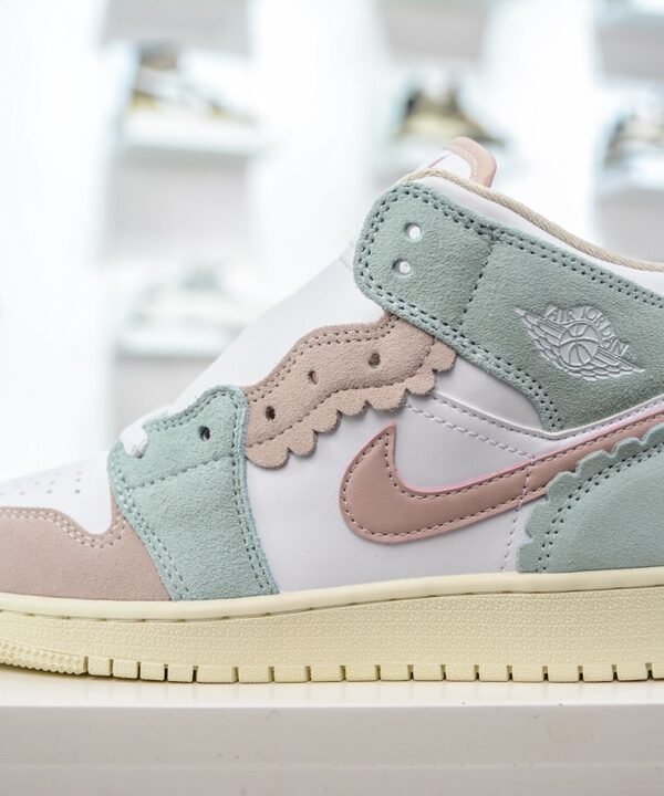 NK Air Jordan 1 Mid SE – Baskets – Bleu