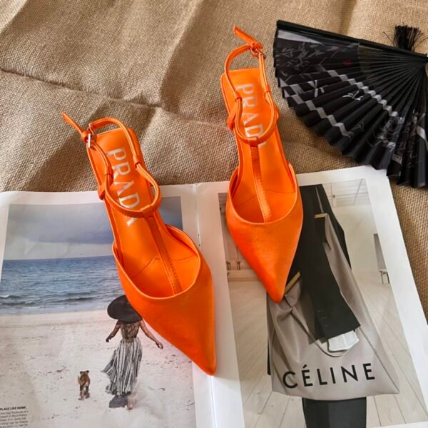 PR Slingback Pointed Toe Pumps - Heels