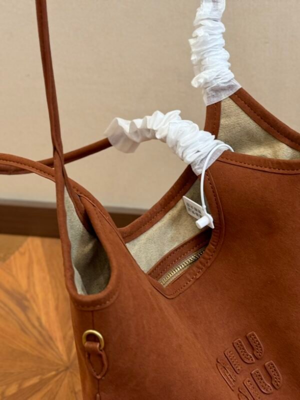 MIU Wander Brown Suede – Borsa