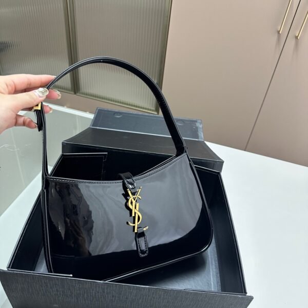 YSL Le 5 à 7 Hobo Patent Leather - Bag