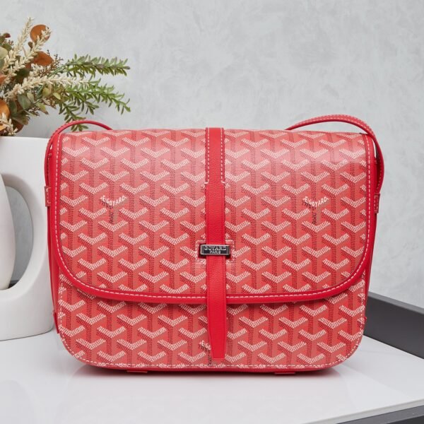 GYD Belvédère MM Red GYDine Canvas - Bag