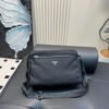 PR Re-Nylon Messenger Bag Black Nylon - Bag · Ref. BA21675