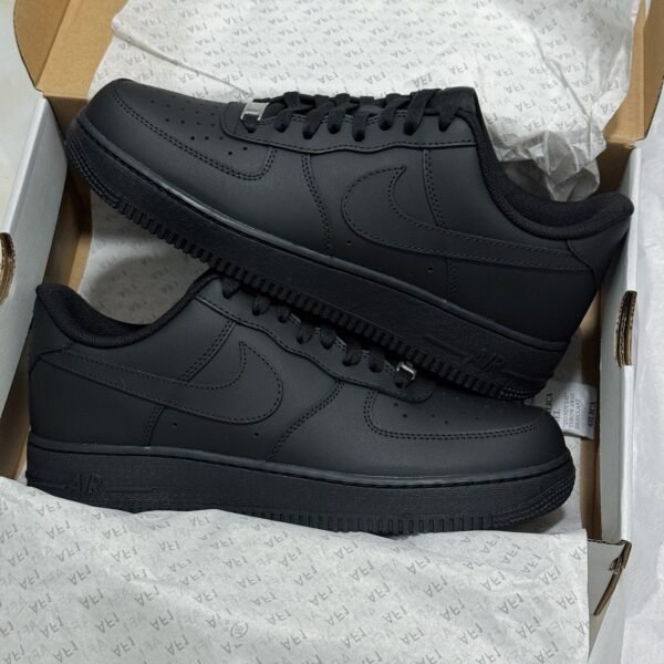 NK Air Force 1 Low Black - Sneakers