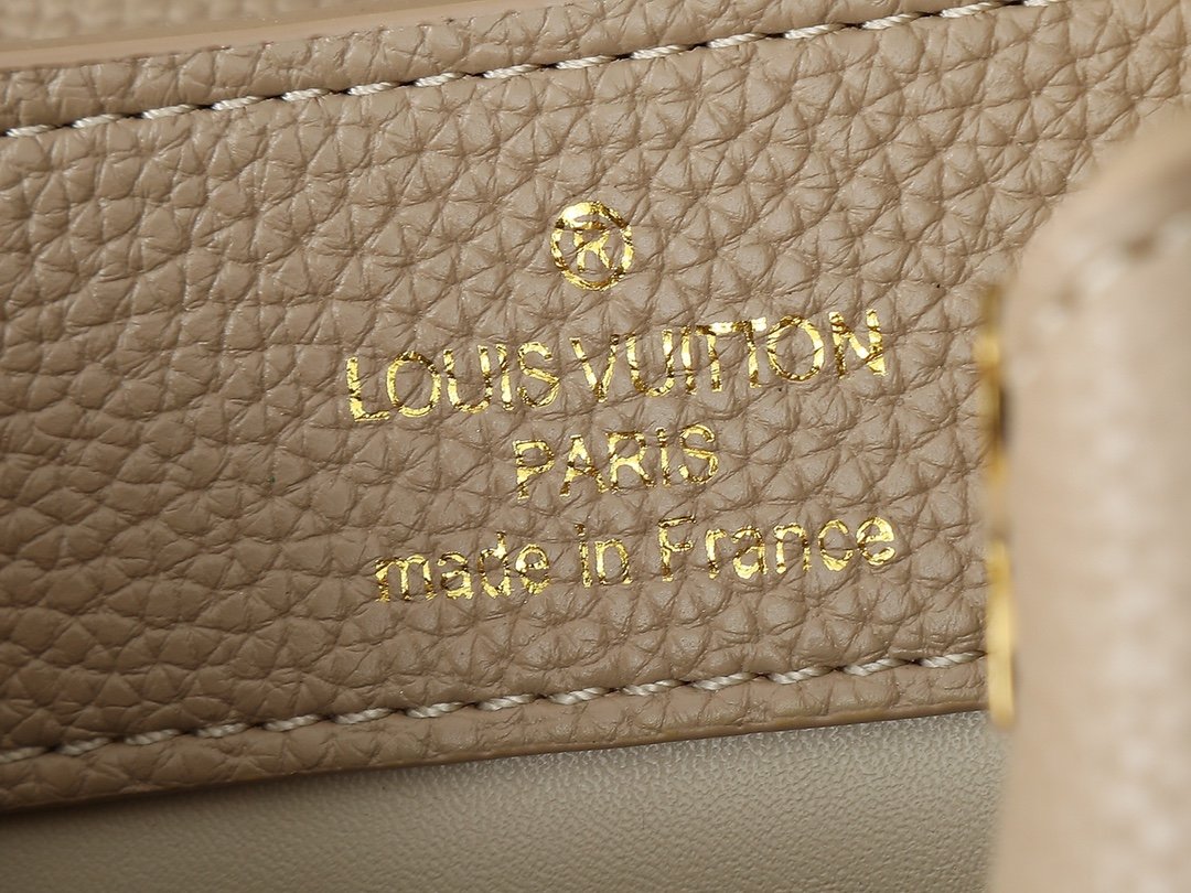 LV Capucines BB Beige Leather - Bag - Image 8