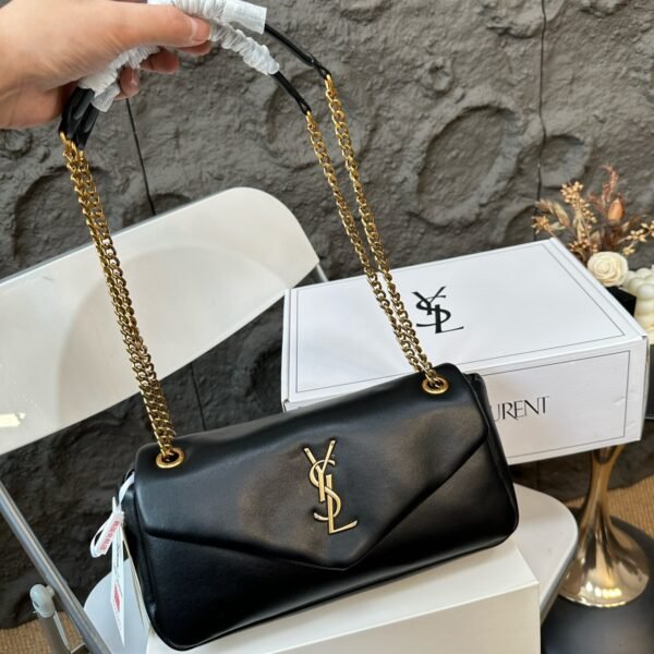 YSL Loulou Small Black Leather - Bag