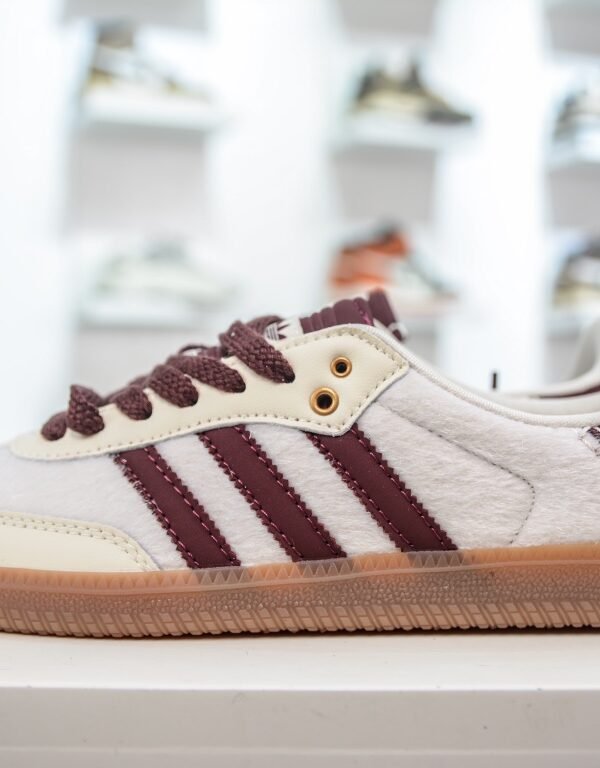 AD Handball Spezial White/Burgundy – Sneakers