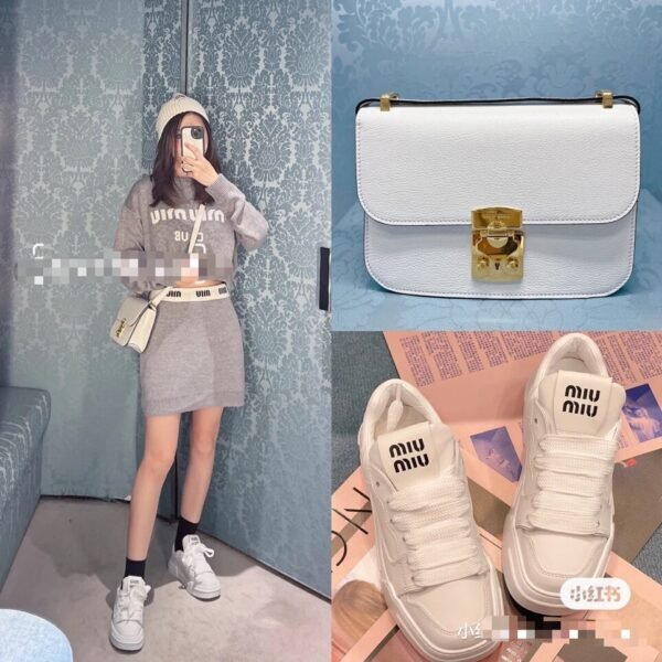MIU NB 550 White - Sneakers