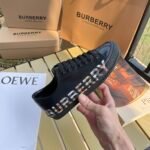 BBR Vintage Check Logo Sneakers – Sneakers – White