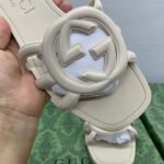 GG Double G Rubber Slide Sandals – Sandali