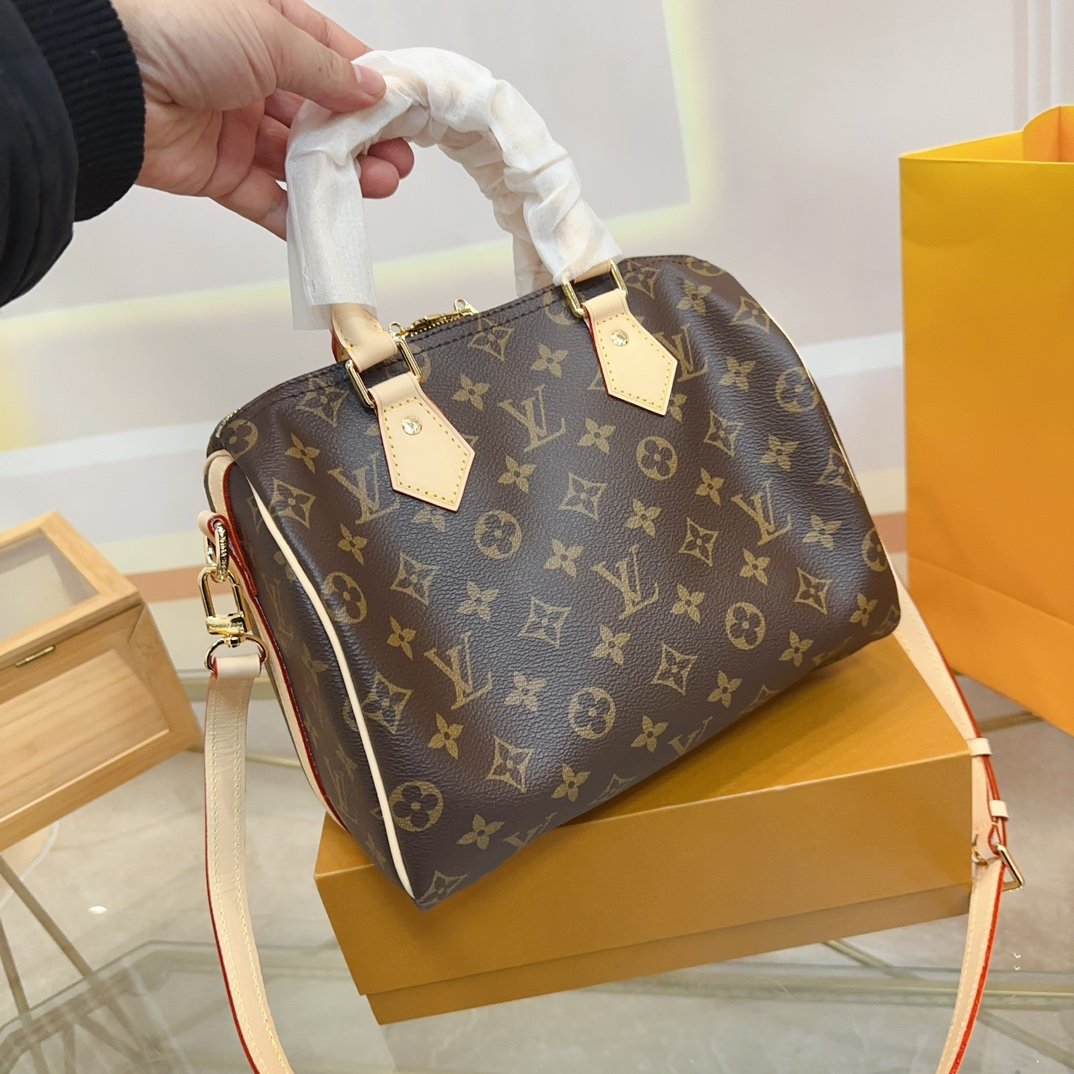 LV Speedy Bandoulière 25 Monogram Canvas - Bag - Image 8