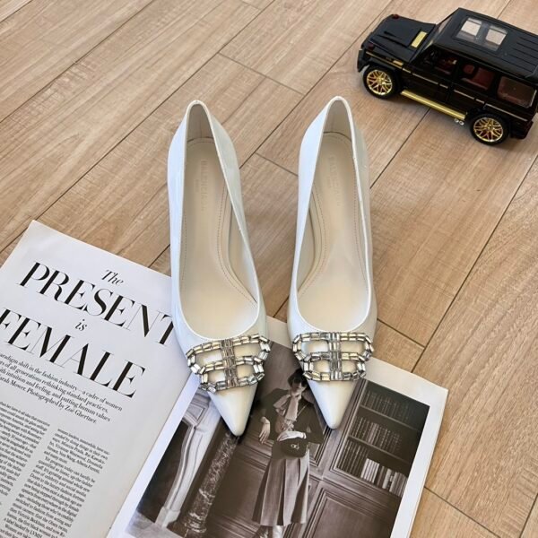 BAL Diamond BB Buckle Pumps - Heels