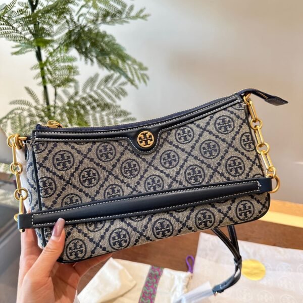 TB Mahjong Bag monogram