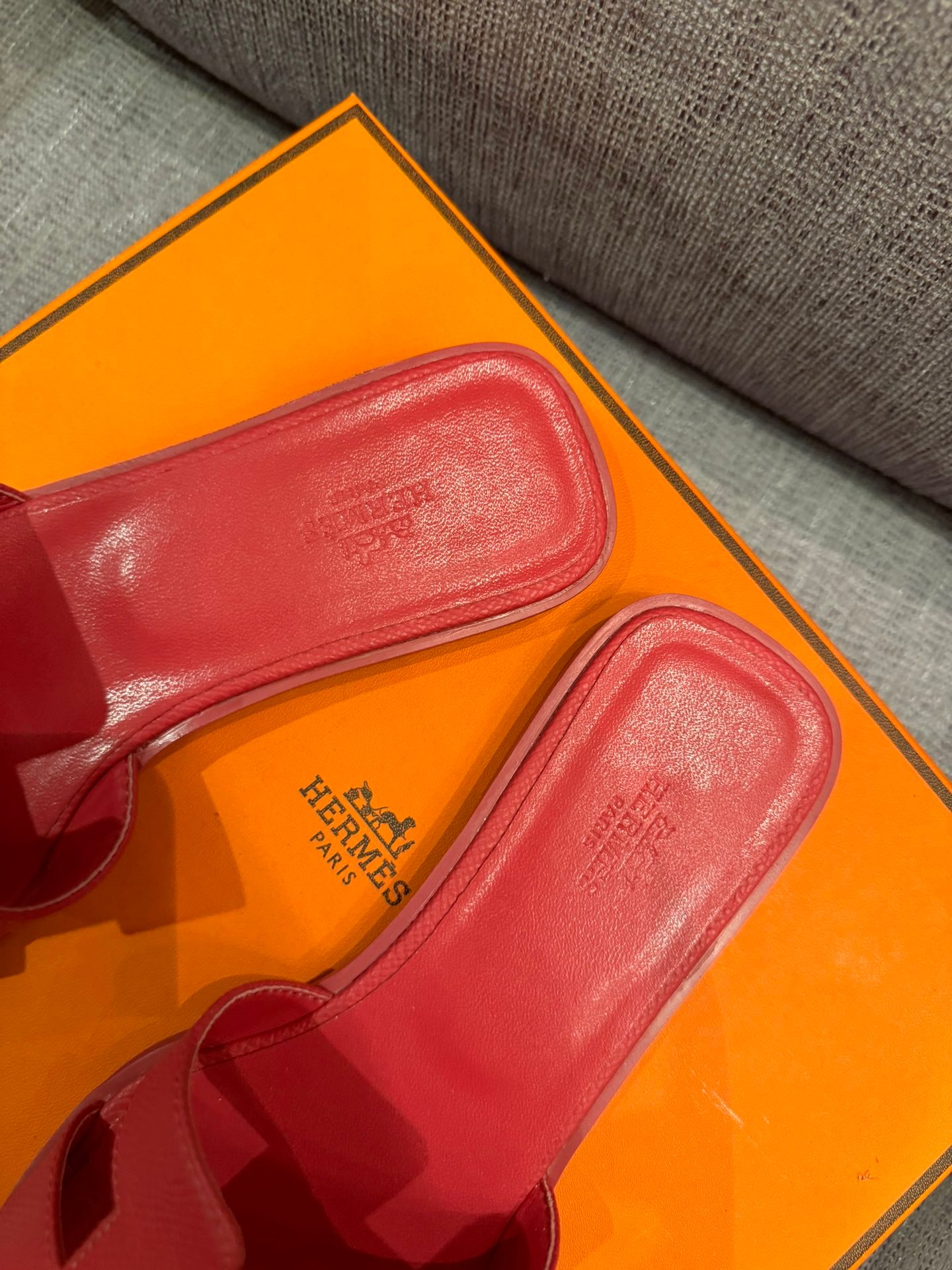 HM Oran Sandals Pink Leather - Sandals - Image 5