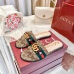 GG Double G Slide – Slides – Beige