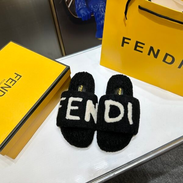 FD FD Furry Logo Slides - Slides
