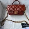 CC Classic Flap Small Brown Leather - Bag
