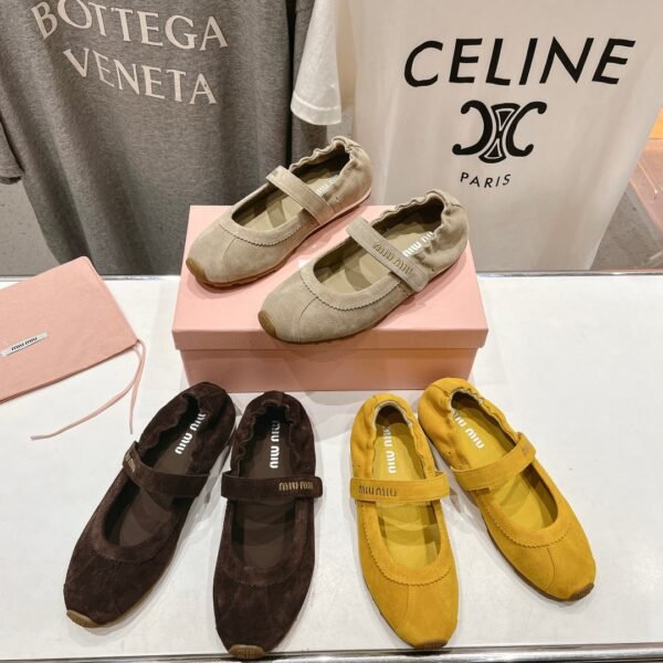 MIU Ballerina Flats - Shoes