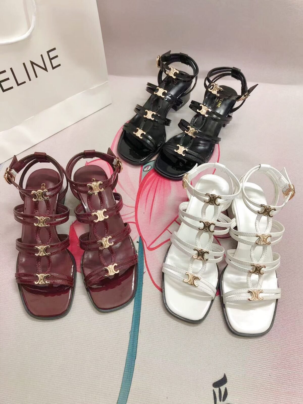 CEL Triomphe Wedge Sandals – Sandalen