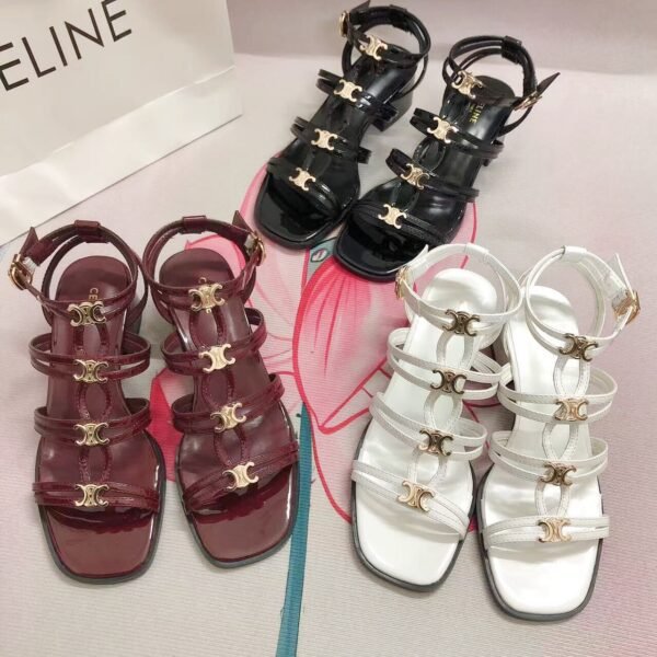 CEL Triomphe Wedge Sandals - Sandals