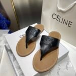 CEL Triomphe Thong Sandals – Sandali – Nero